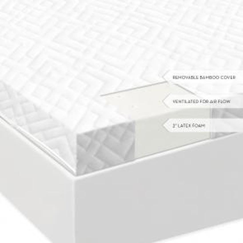 2" Latex Foam Mattress Topper
