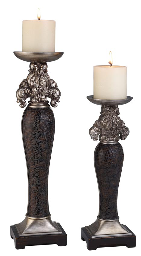 2 Pcs Candle Holder Set