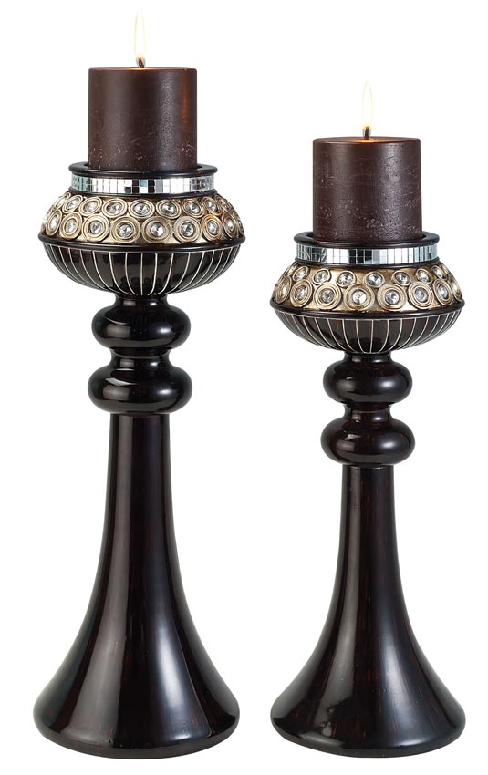 2 Pcs Candle Holder Set