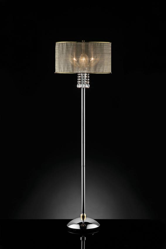 Collapsible sheer shade Lamp