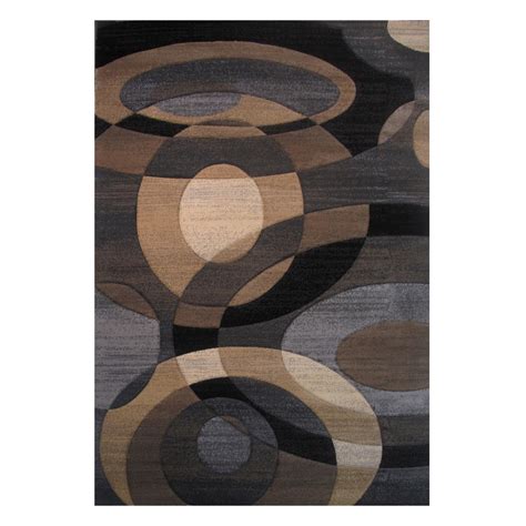 5' x 7.3' Grey Area rug
