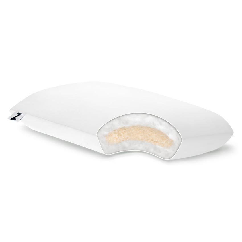 Shredded Latex + Gelled Micro Fiber Pillow