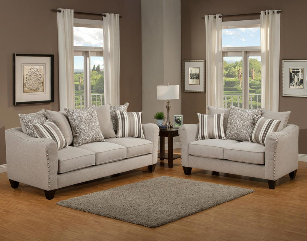 2 Pcs Splendid Collection Sofa Set- color option