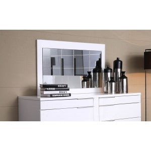 Modrest Alaska Modern White Mirror