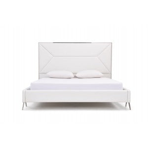 Modrest Candid Modern White Bed