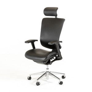 Modrest Watson Modern Black Leather Office Chair