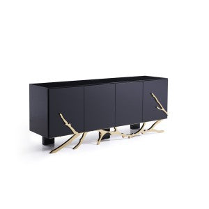 Modrest Legend Modern Black & Gold Buffet
