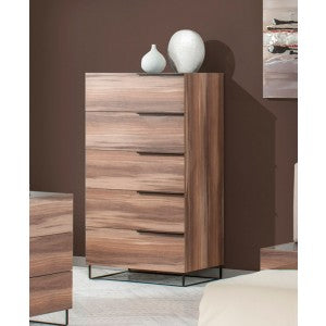 Nova Domus Matteo Italian Modern Walnut Chest
