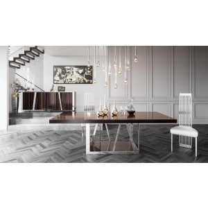 Modrest Sherman Modern Ebony Dining Table