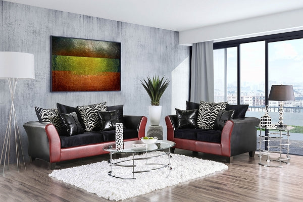 Two-Tone Design Sofa Set