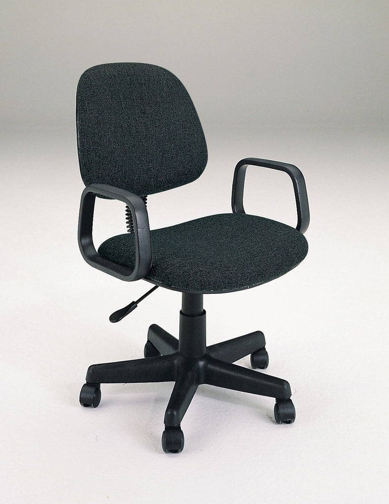 Black Fabric Office Chair