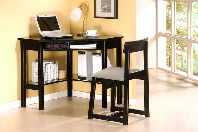 Contemporary Corner Desks with Chair