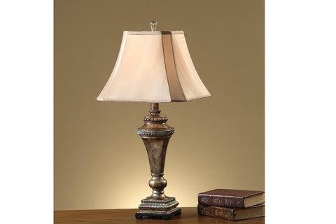Bronze Rustic Finish Table Lamp