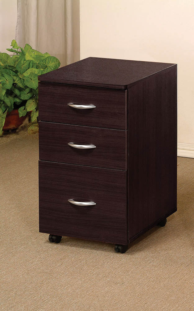 Espresso Finish File Cabinet