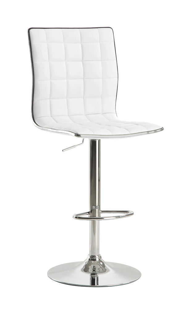 Adjustable Bar stool- Black or White