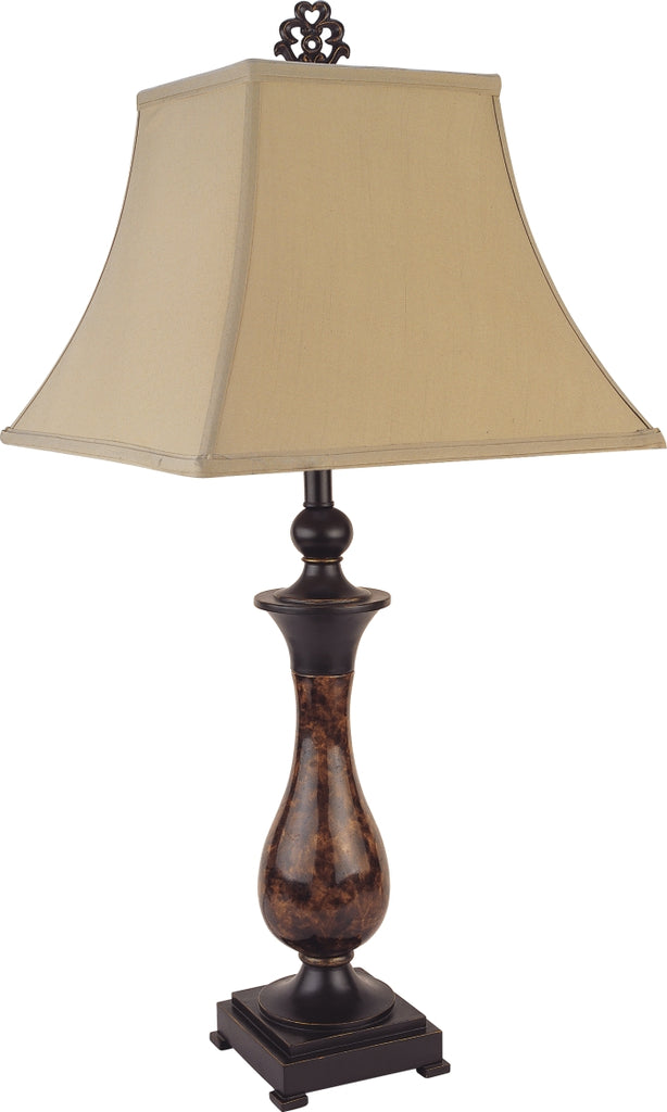 Traditional Brown Lamp