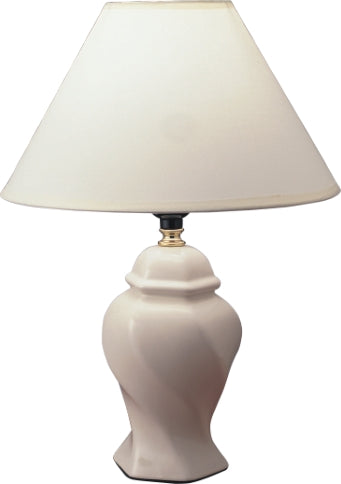 Traditional Ivory Finish Table Lamp