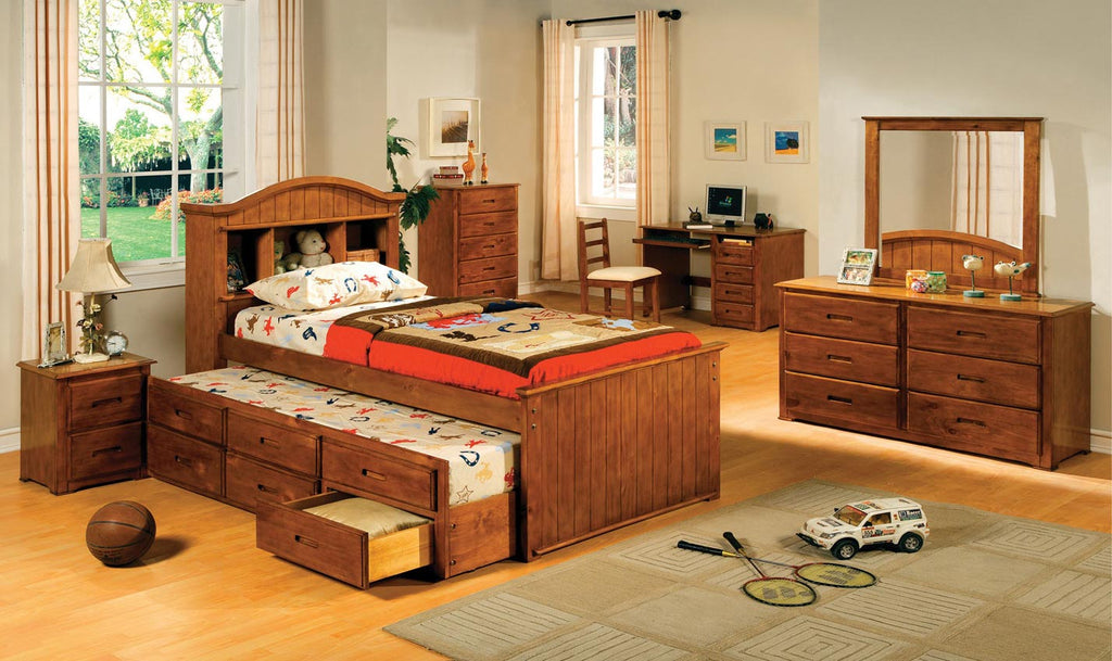 Wooden Captain Bed