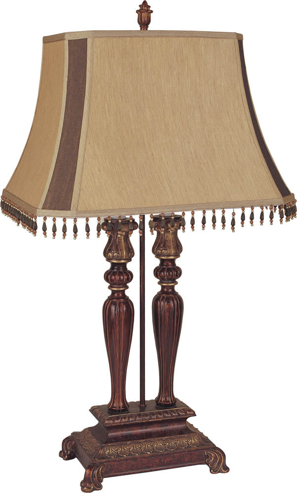 Double Stand Traditional Lamp