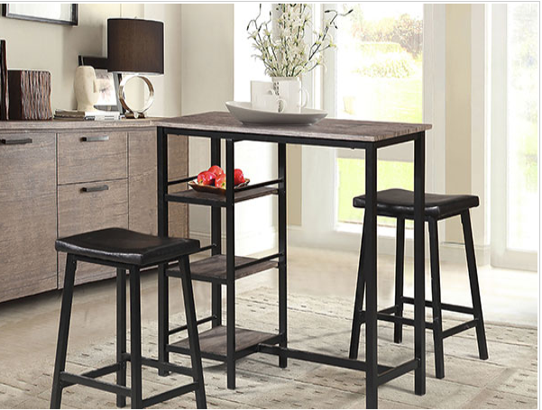 3 pcs Counter Height Pub Table