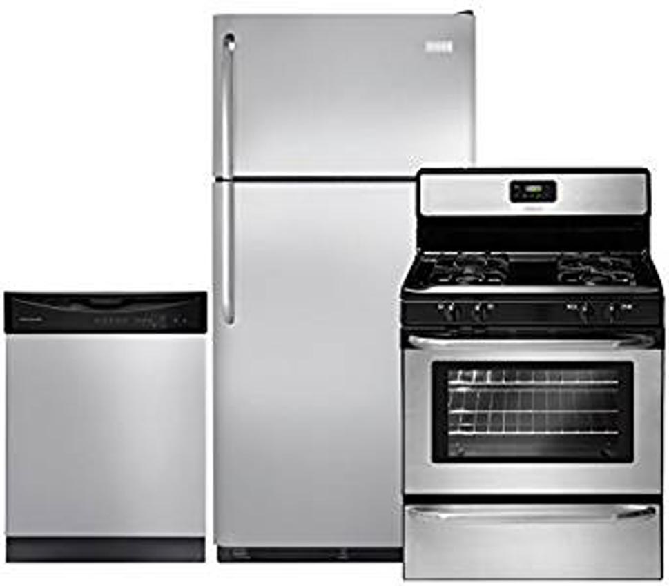Frigidaire 3Pcs Stainless Steel Kitchen Package