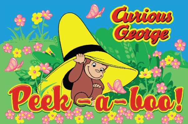 Curious George Peek-A-Boo Rug