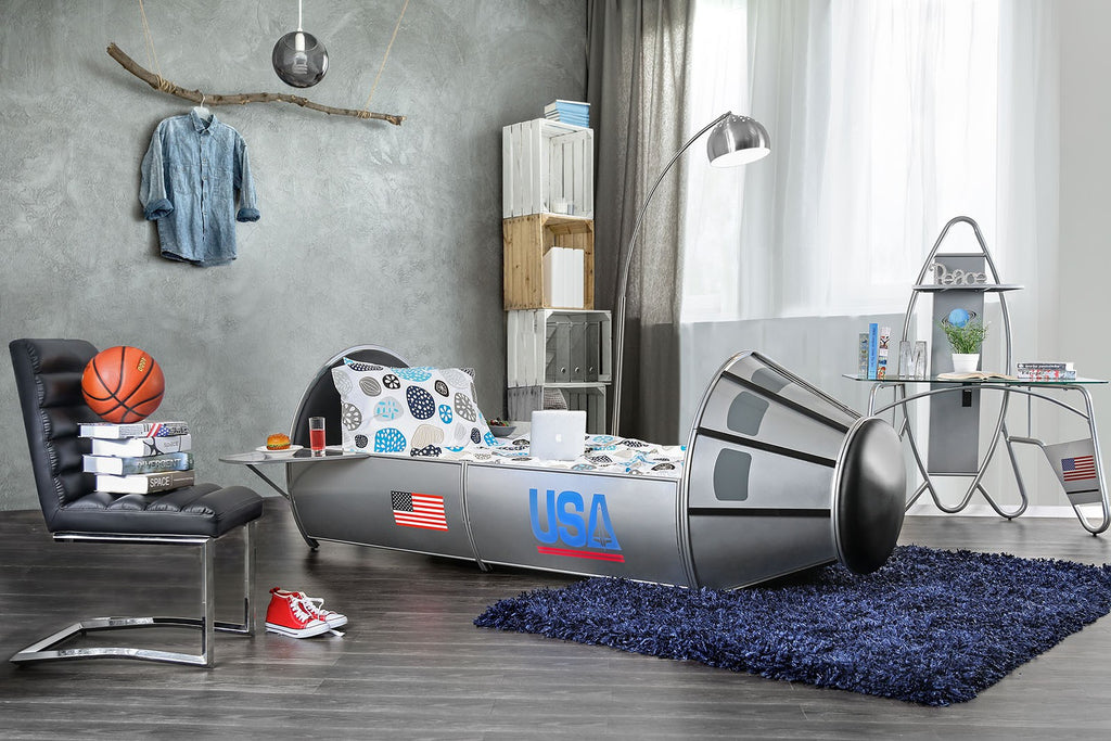 Space Shuttle-Inspired Youth Bed