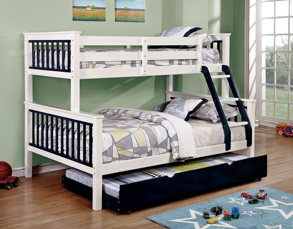 Twin/Full Bunk Bed-Color option