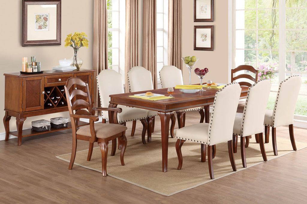 9 Piece Traditional Dinette Set