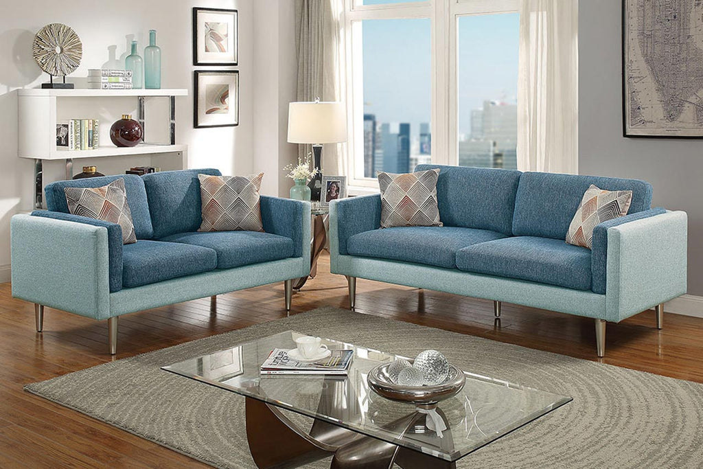 2 Pcs Modern Sofa Set- color option