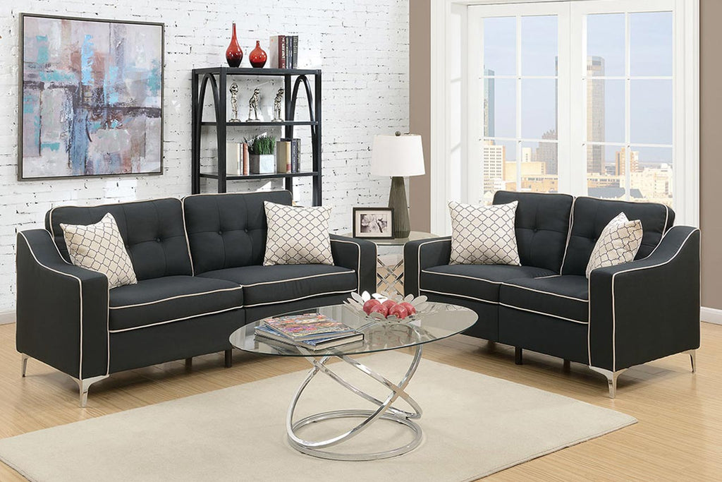2 Pcs Modern Sofa Set - color option