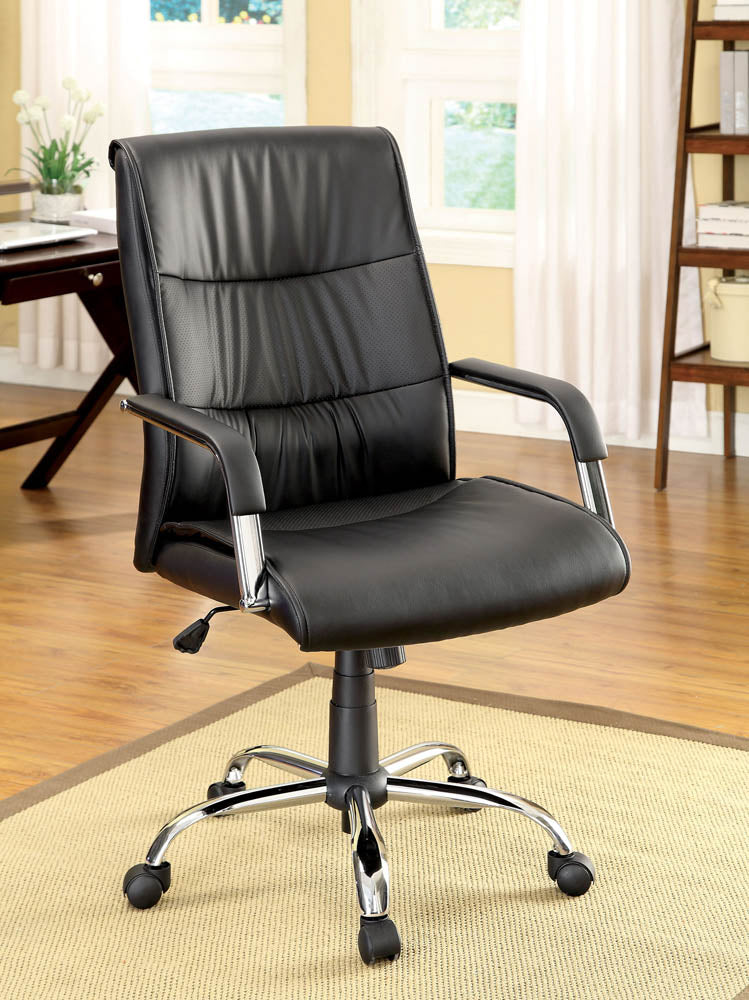 Elegant Faux Leather Office Chair