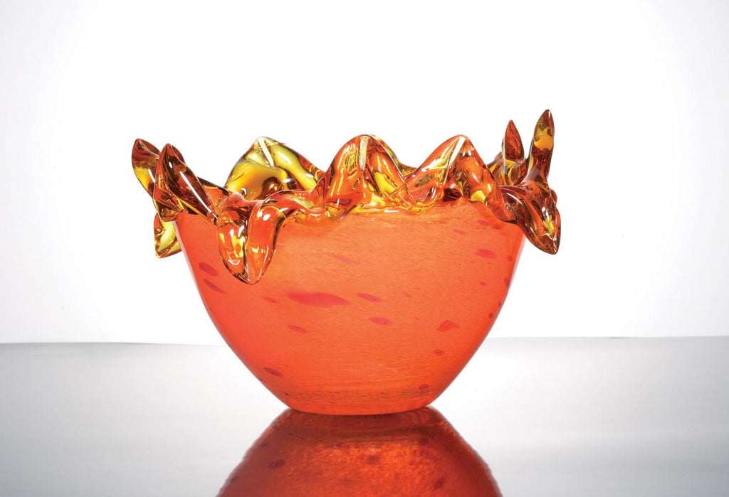Orange Decorative Bowl