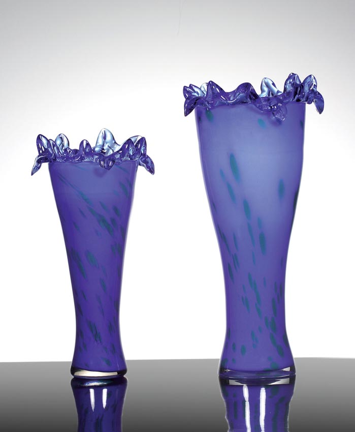 Purple Decorative Vase Set