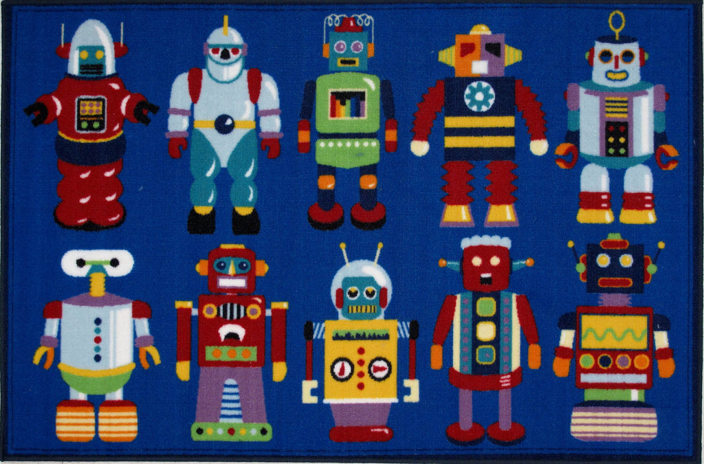 Go Robots Rug