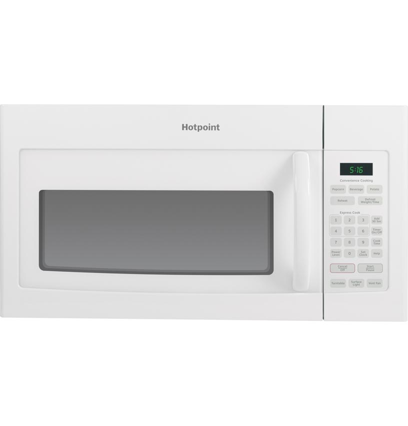 Hotpoint® 1.7 cu. ft. 1000W White Microwave Oven