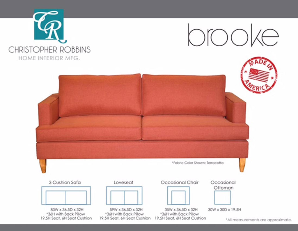 Brooke Sofa Collection