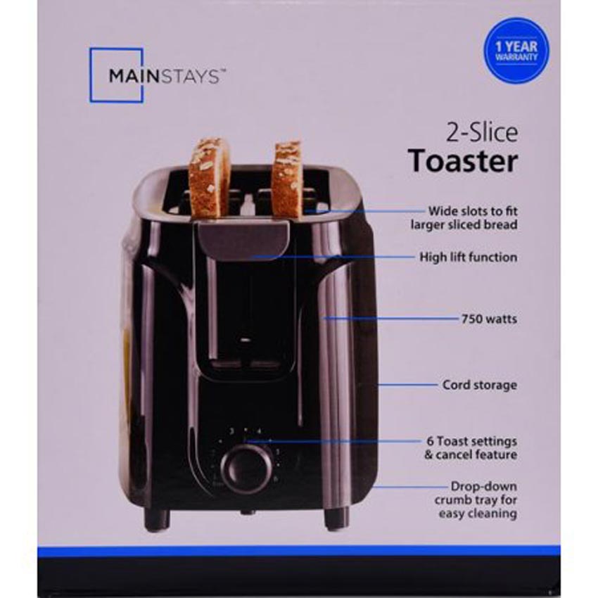 Mainstays 2-Slice Toaster