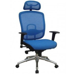Modrest Liberty Modern Blue Office Chair