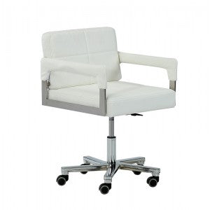 Modrest Craig Modern White Bonded Leather Office Chair