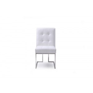 Modrest Whelan Modern White Dining Chair (Set of 2)