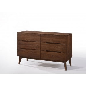 Modrest Lewis Mid-Century Modern Walnut Dresser