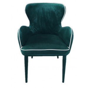 Modrest Tigard Modern Green Fabric Dining Chair