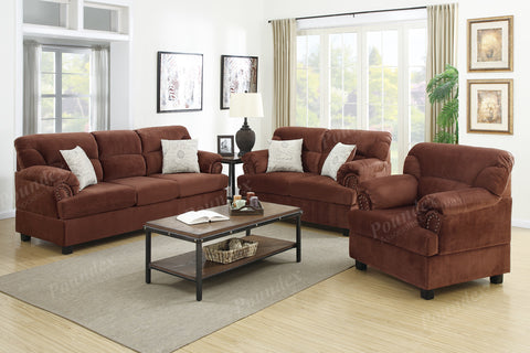 3-Pcs Sofa Set