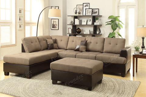 3-Pcs Sectional Set