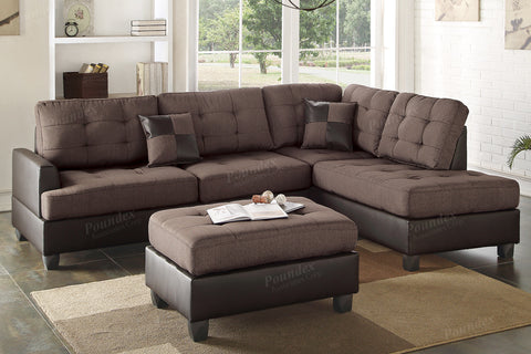 3-Pcs Sectional Sofa