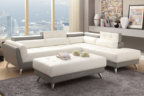 2-Pcs Sectional Sofa