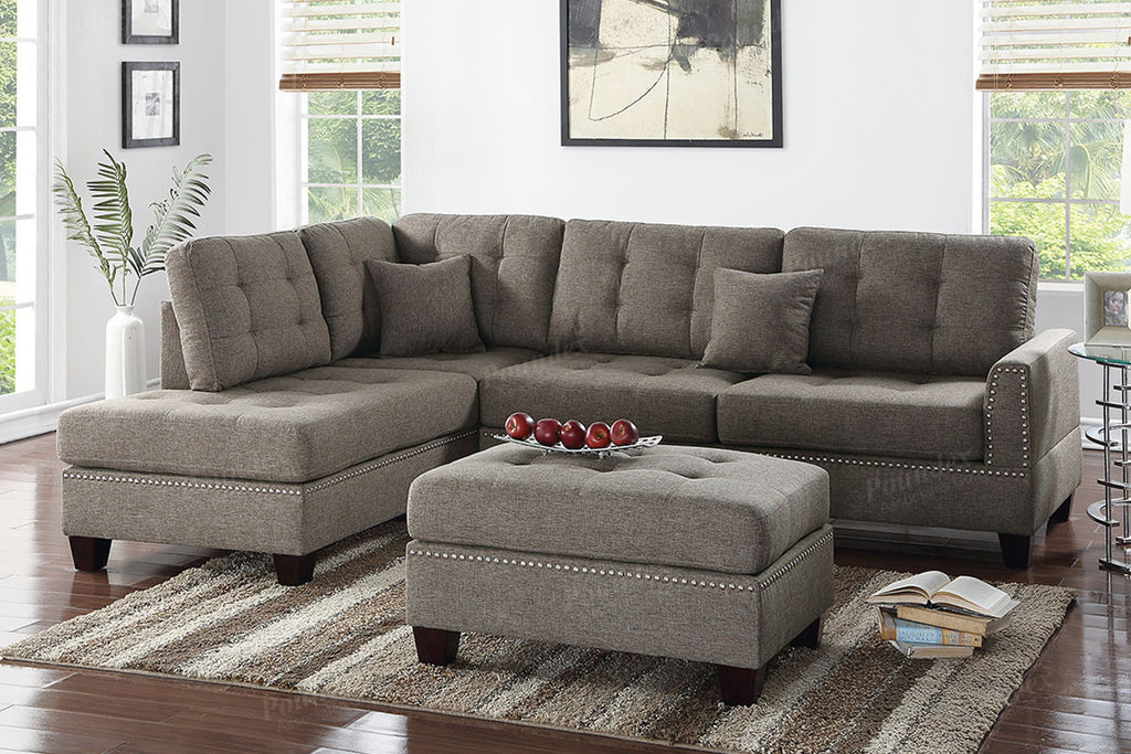 3-Pcs Sectional Sofa