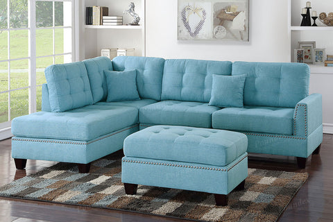 3-Pcs Sectional Sofa