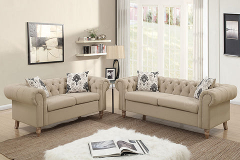 2-Pcs Sofa Set